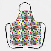 Tablier Grille Bauhaus (Recto)