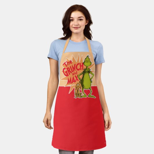 Tablier Grille | Grinch & Max Starburst (Porté)