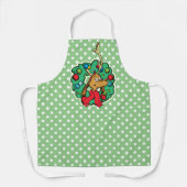 Tablier Grille | Max Christmas Wreath (Recto)