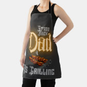 Tablier Griller Drôle Citation Stand Back Papa Grill (Insitu)