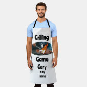 Tablier Griller est mon jeu (Porté)