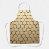 Tablier grilles hexagonales propres et modernes (Recto)