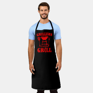 Tablier Grilleurs Allumeront Grill Saucisse Barbecue Rouge