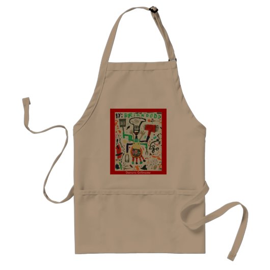 Tablier Grillmaster démoniaque (Devant)