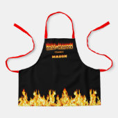 Tablier Grillmaster Trainee Apron avec votre nom dessus (Recto)
