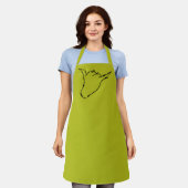 Tablier Grinch | T-Shirt Machine Méchante (Porté)