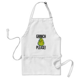 Tablier Grincheux Snarky S'il vous plaît citer Grinch dr