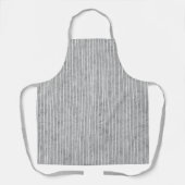 Tablier Gris avec rayures pâles (Recto)