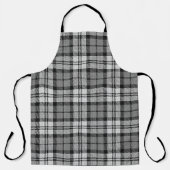 Tablier Gris Blackwatch Tartan Design Plaid (Recto)