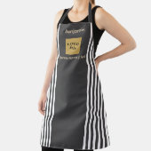 Tablier Gris et blanc personnalisés (Insitu)