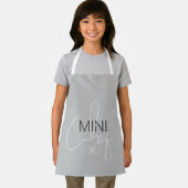 Tablier gris Mini Chef (Insitu)