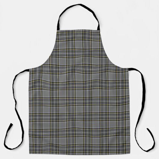Tablier Gris Stewart Tartan Plaid (Recto)
