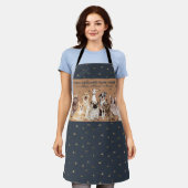 Tablier Groomère à chiens Brown de marine (Porté)