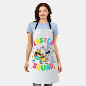 Tablier Groovy Funny Rabbit Egg Chick Easter Squad Day Men (Porté)