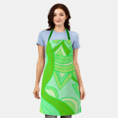 Tablier Groovy Greens (Porté)