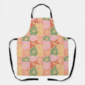 Tablier Groovy Retro Floral  (Recto)