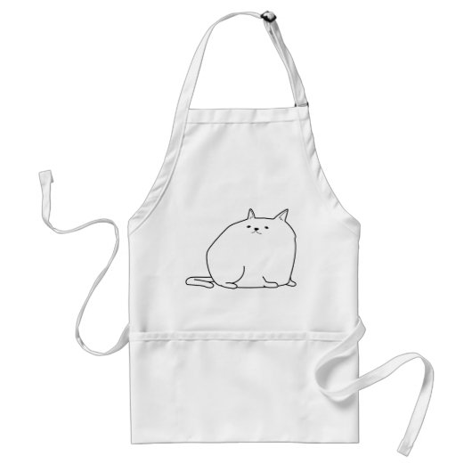 Tablier gros chat (Devant)