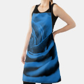 Tablier Gros plan rose bleue rouge, macro beauté. (Insitu)