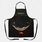 Tablier Gros requin foncé (Recto)