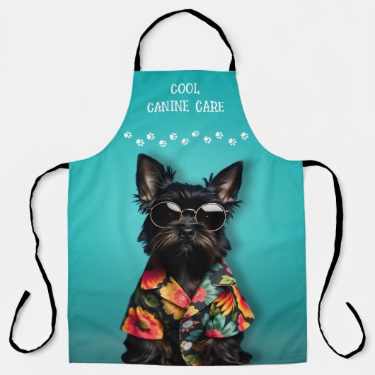 Tablier Grossissement de chien (Recto)