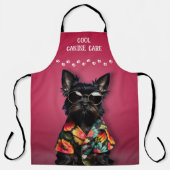 Tablier Grossissement de chien (Recto)