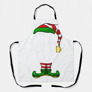 Tablier Groupe de Noël de la famille Elf Tante