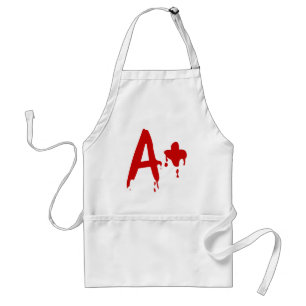 Tablier Groupe sanguin A+ Positif #Hôpital d'horreur
