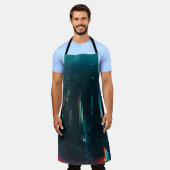 Tablier Grunge arrière - plan abstrait. Écran endommagé. O (Porté)