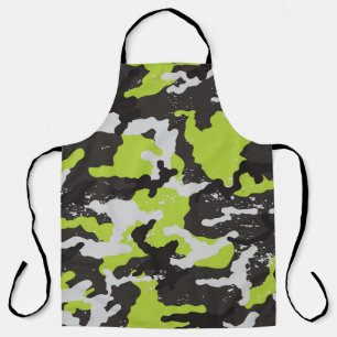 Tablier Grunge Camouflage Arrière - plan Vintage