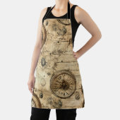 Tablier Grunge Rustic Steampunk Horloge (9) (Insitu)