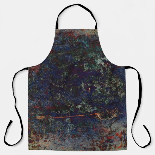 Tablier Grunge texture de béton (Recto)