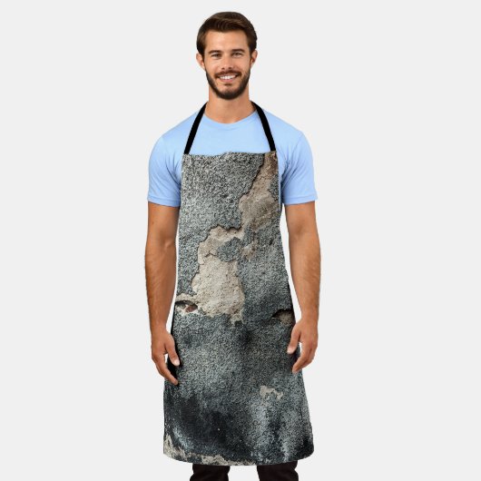 Tablier Grunge texture de béton (Porté)