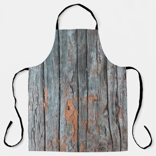 Tablier Grunge texture en bois (Recto)