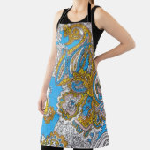 Tablier Grungy Ornement psychédélique islamique Grungy (Insitu)