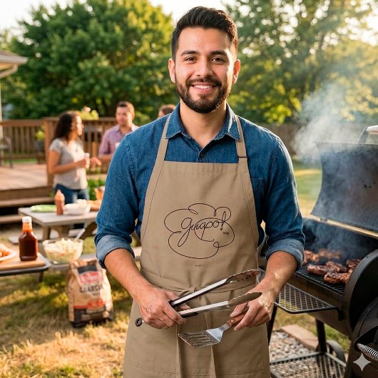 Tablier GUAPO soy - Nuages Gras