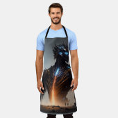 Tablier Guerrier Cyborg de la foudre (Porté)