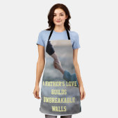 Tablier "Guidée par l'amour" (Porté)