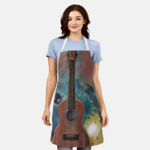 Tablier Guitare acoustique cool