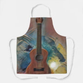 Tablier Guitare acoustique cool (Recto)