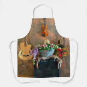 Tablier Guitare acoustique géniale (Recto)