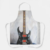 Tablier Guitare acoustique mignonne (Recto)