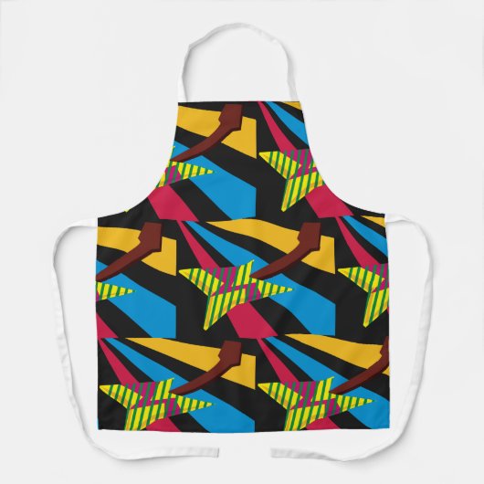 Tablier Guitare colorée (Recto)