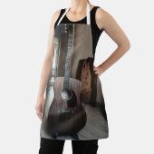 Tablier Guitare de basse cool (Insitu)