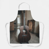 Tablier Guitare de basse cool (Recto)
