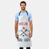 Tablier Guru Grill Personnalisé (Porté)