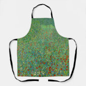 Tablier Gustav Klimt - Champ de coquelicots (Recto)