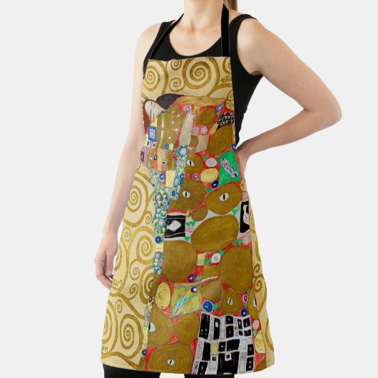 Tablier Gustav Klimt Exécution Nouveau Couple (Insitu)