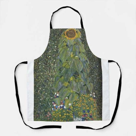 Tablier Gustav Klimt - Le tournesol (Recto)