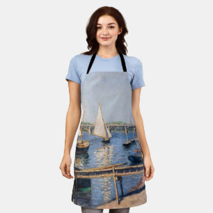 Tablier Gustave Caillebotte - Bateaux à voile à Argenteuil