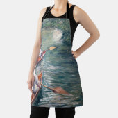 Tablier Gustave Caillebotte - Canoës sur l'Yerres (Insitu)